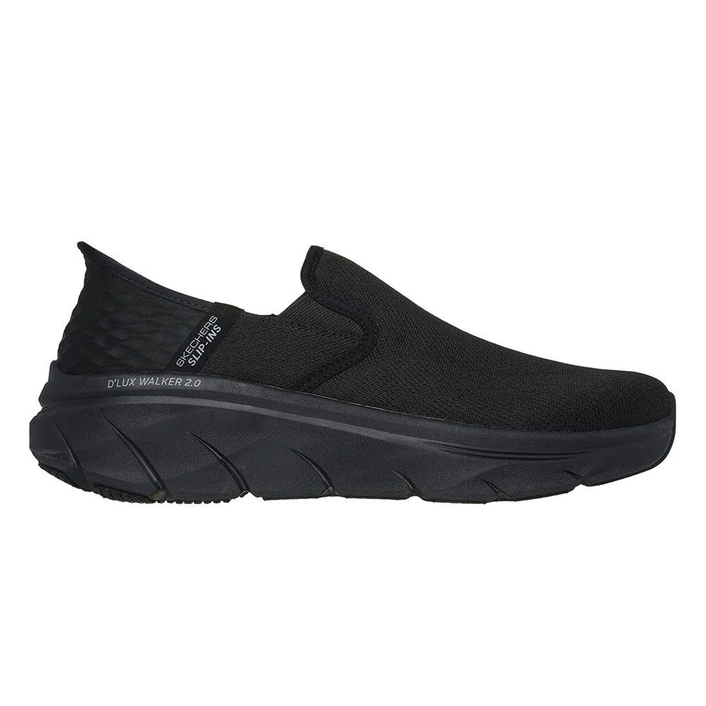 SKECHERS Men Casual Shoes Slip-ins® Relaxed Fit®: D'Lux Walker® 2.0 - Reeler Black - SK108SH404EITH