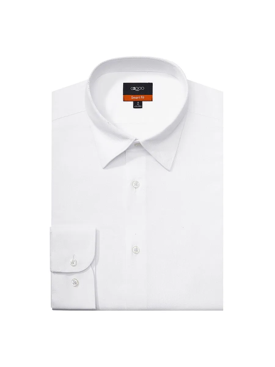 G2000 Men Clothing Easy Care Stretch Shirt Smart Fit - White