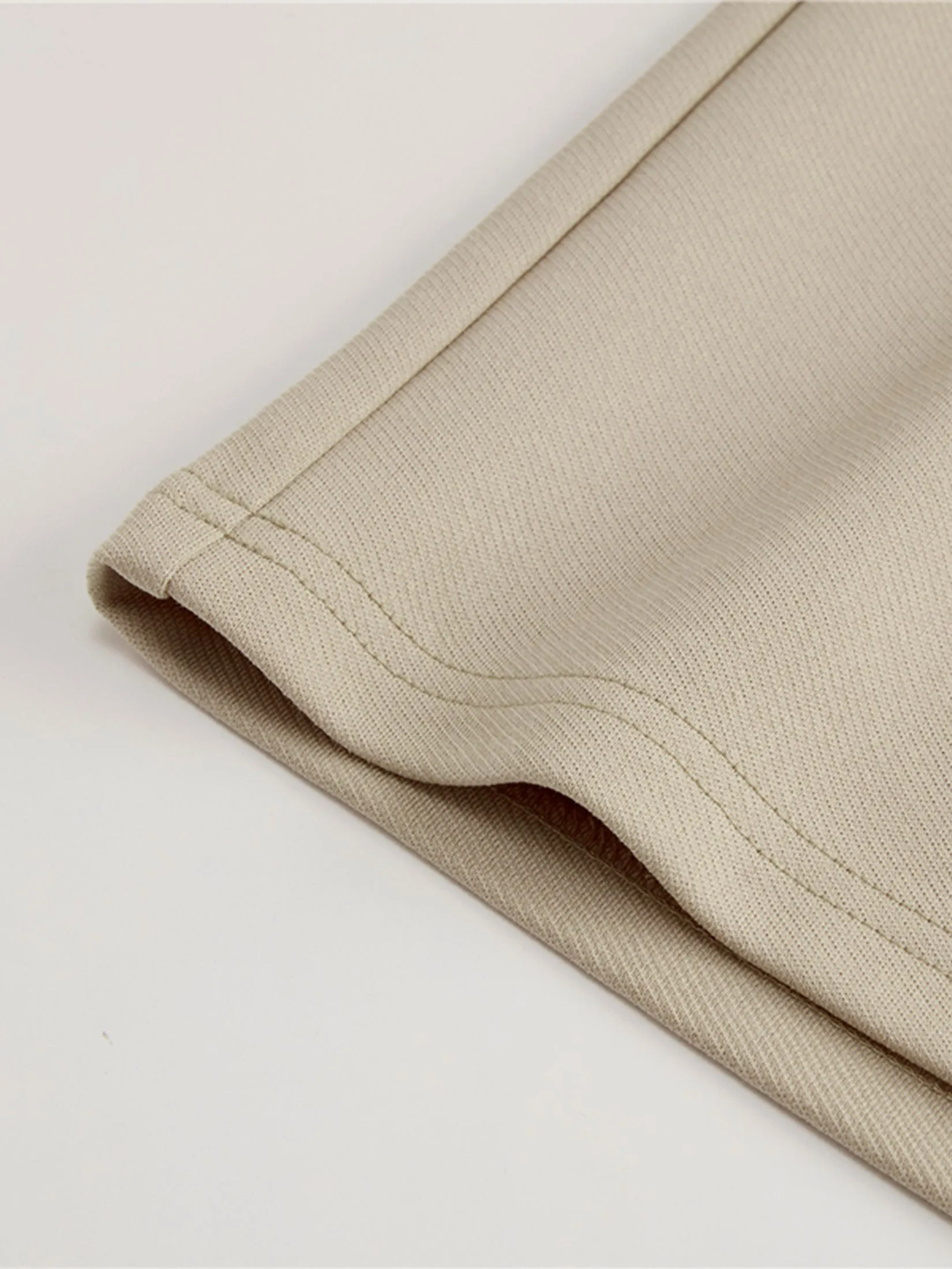 GIORDANO Men's Drawstring elastic waist shorts (Online Exclusive) Khaki