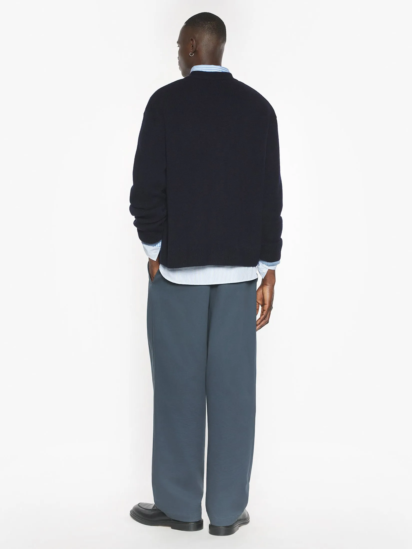 MAISON KITSUNÉ Men Cardigan Fox Head Lambwsool Comfort