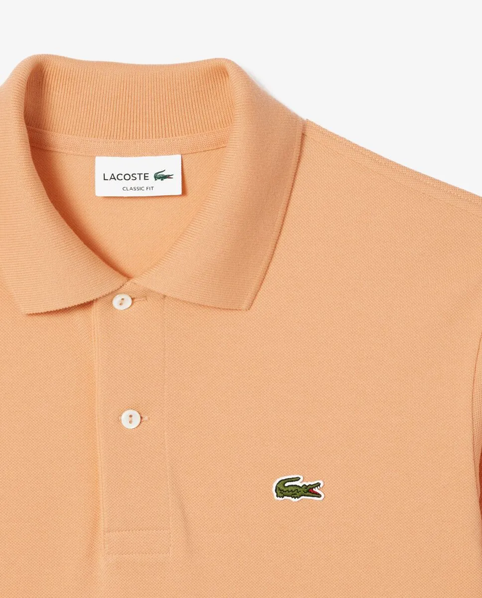 LACOSTE Orange Original L.12.12 Petit Piqu  Cotton Polo Shirt