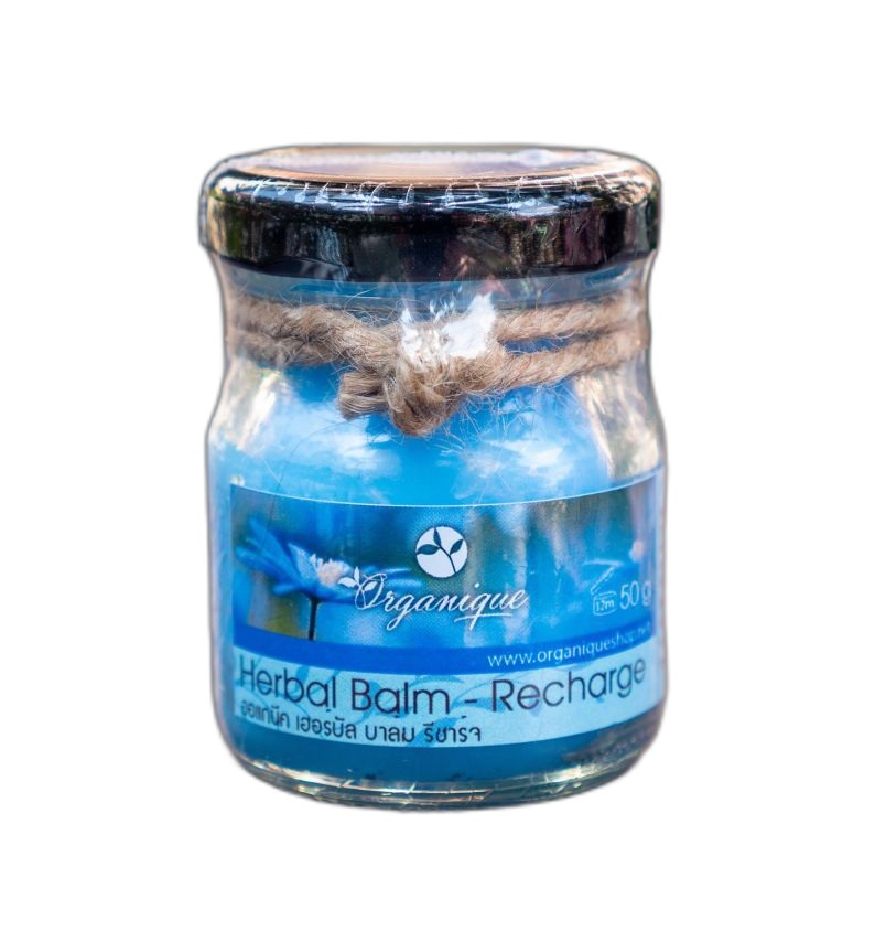 Освежающий бальзам для массажа с ментолом Organique 50 гр