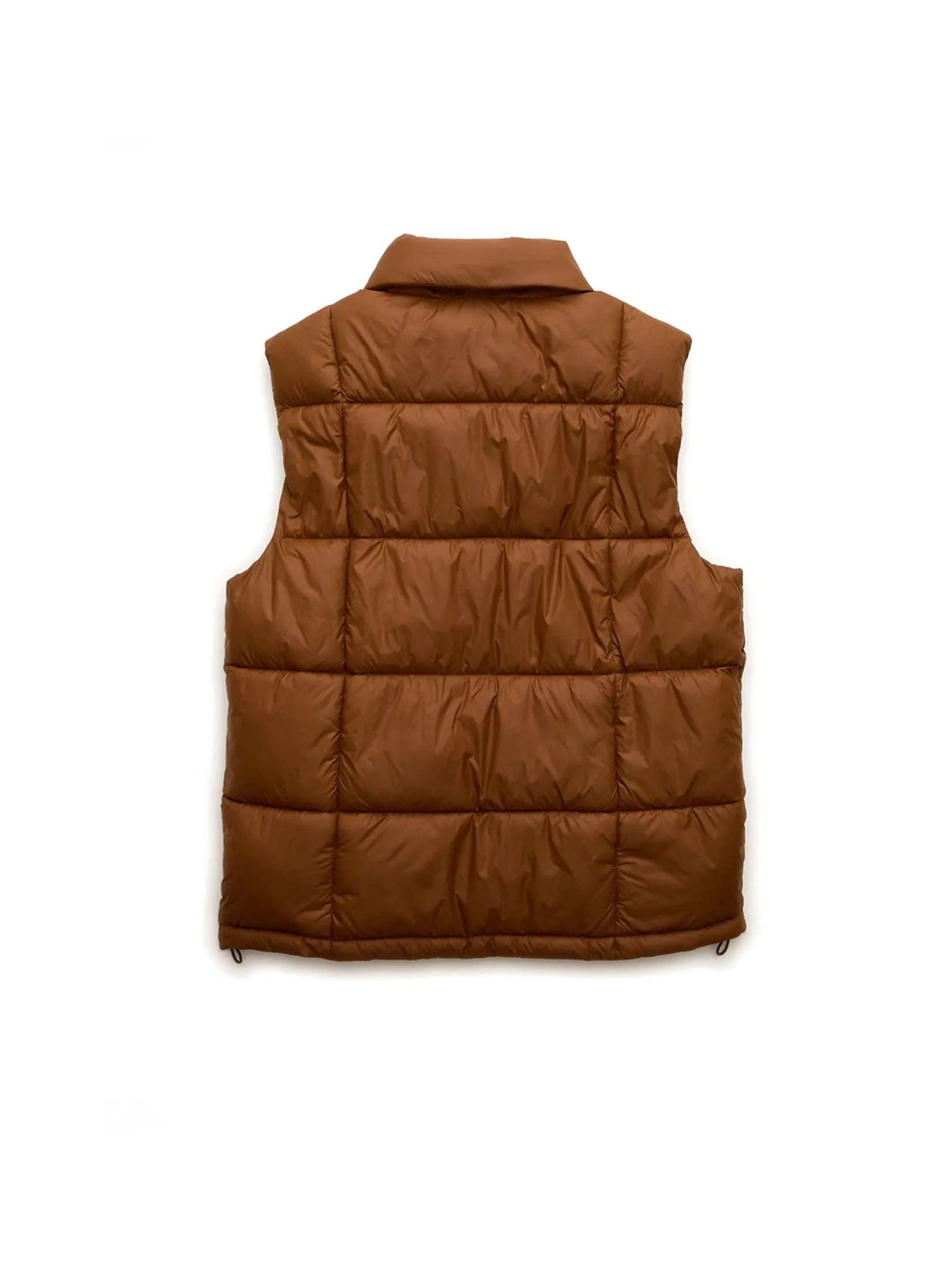 AMERICAN EAGLE MEN 1648 CASCADE PUFFER VEST 225 CINNABAR
