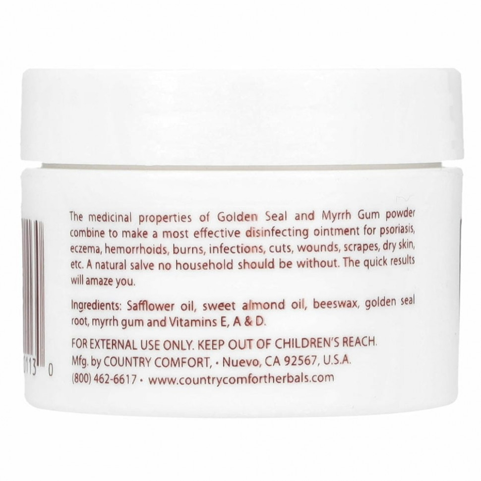 Country Comfort, Herbal Savvy, желтокорень и мирра, 28 г (1 унция)