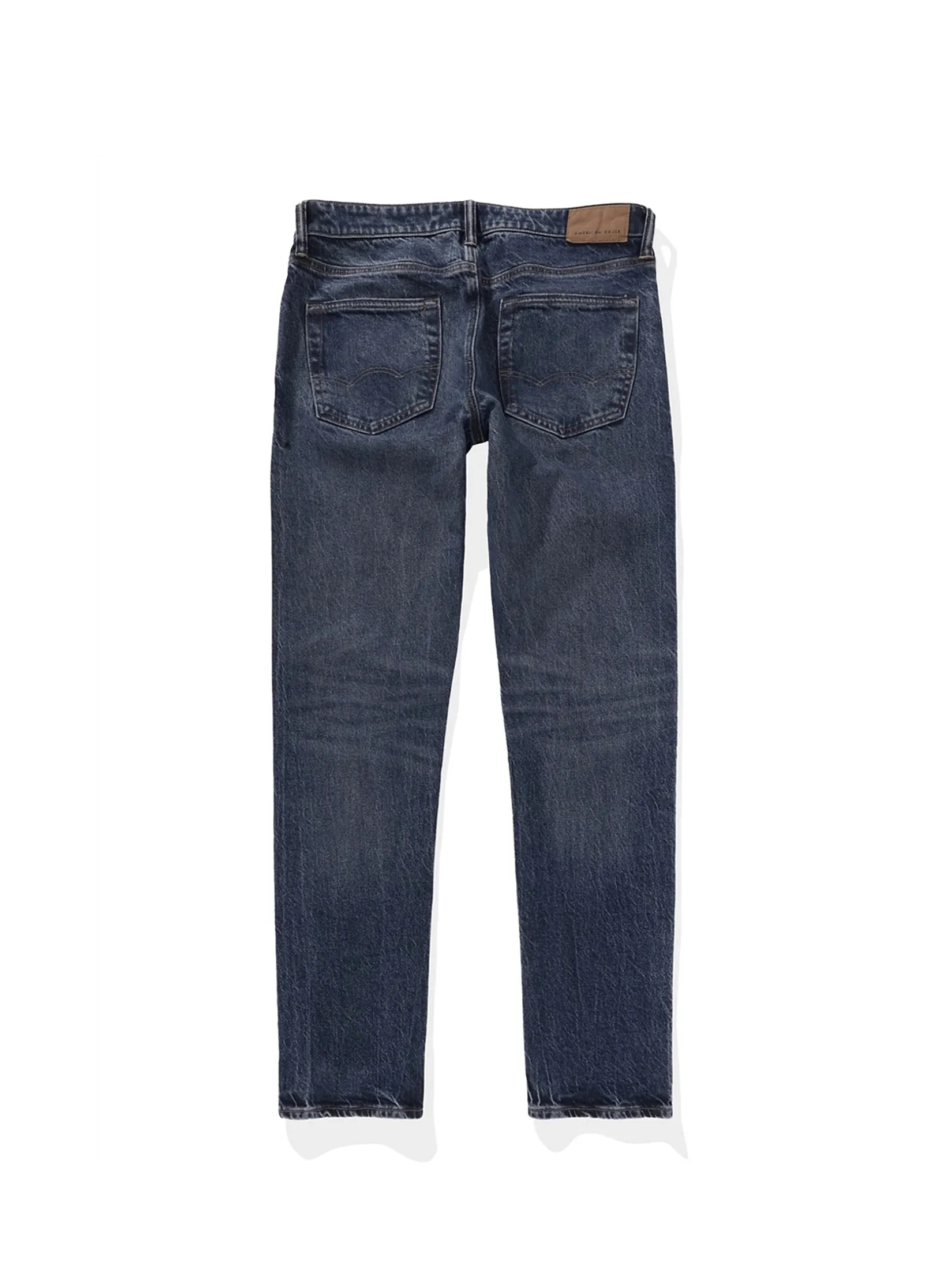 AMERICAN EAGLE MEN INTL EXCLUSIVE MEDIUM CLEAN SLIM 489 MEDIUM VINTAGE WASH