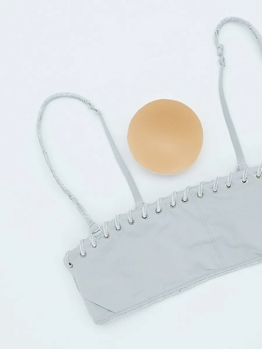 SABINA SWIM SS 24 Sandra Swim Top - LightGrey