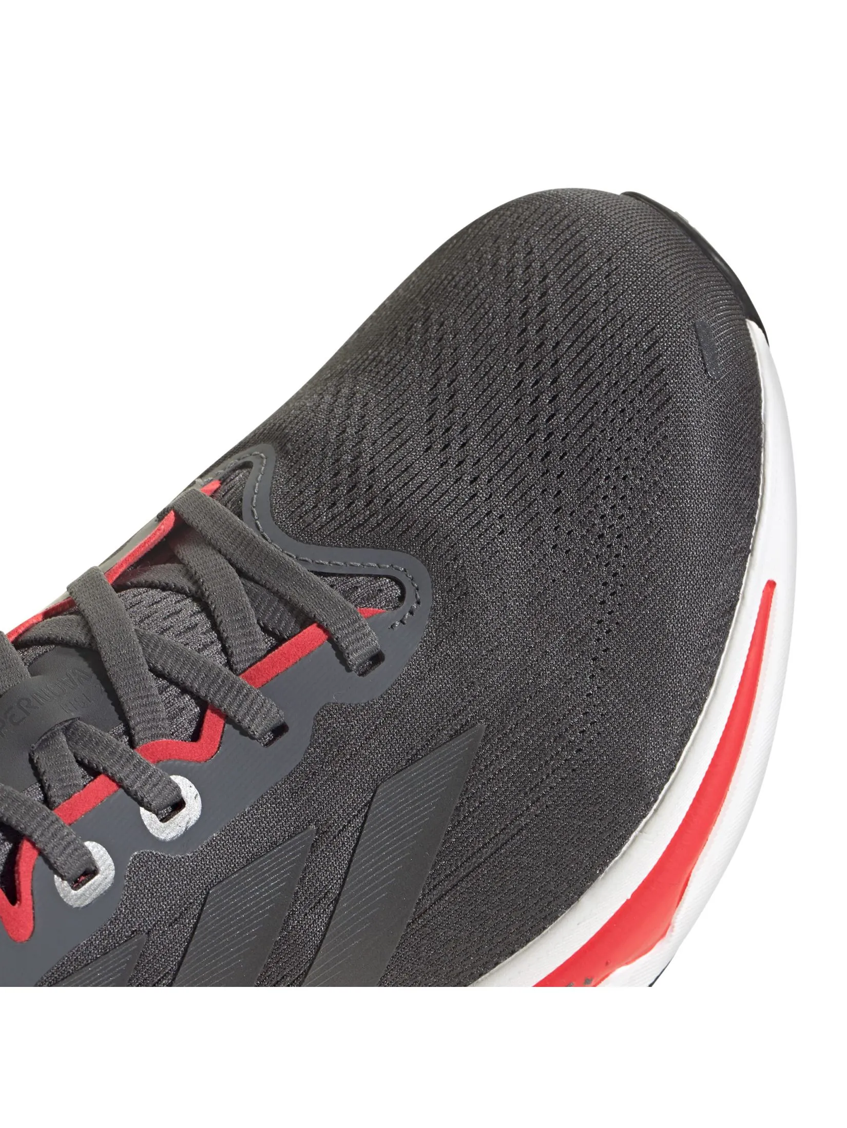 ADIDAS Men Running Shoes Supernova Rise 2 JQ4739 Grey Five / Night Metallic / Lucid Red