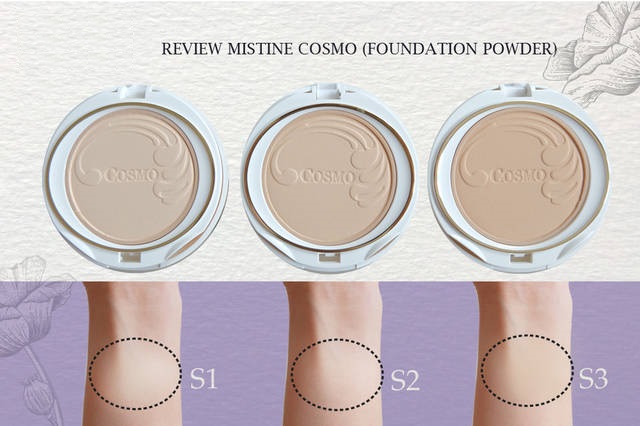 Нежная выравнивающая пудра Mistine Cosmo SPF 25 PA++ 2 оттенка