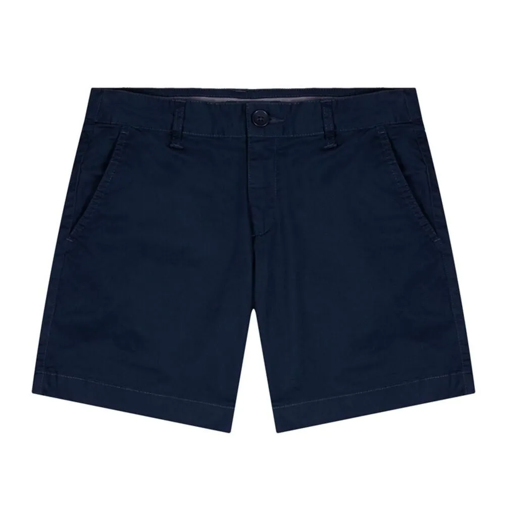 GIORDANO Blueberry Women's Twill Mid-Rise Slim Fit Pocket Shorts (180 Elastic Waistband)