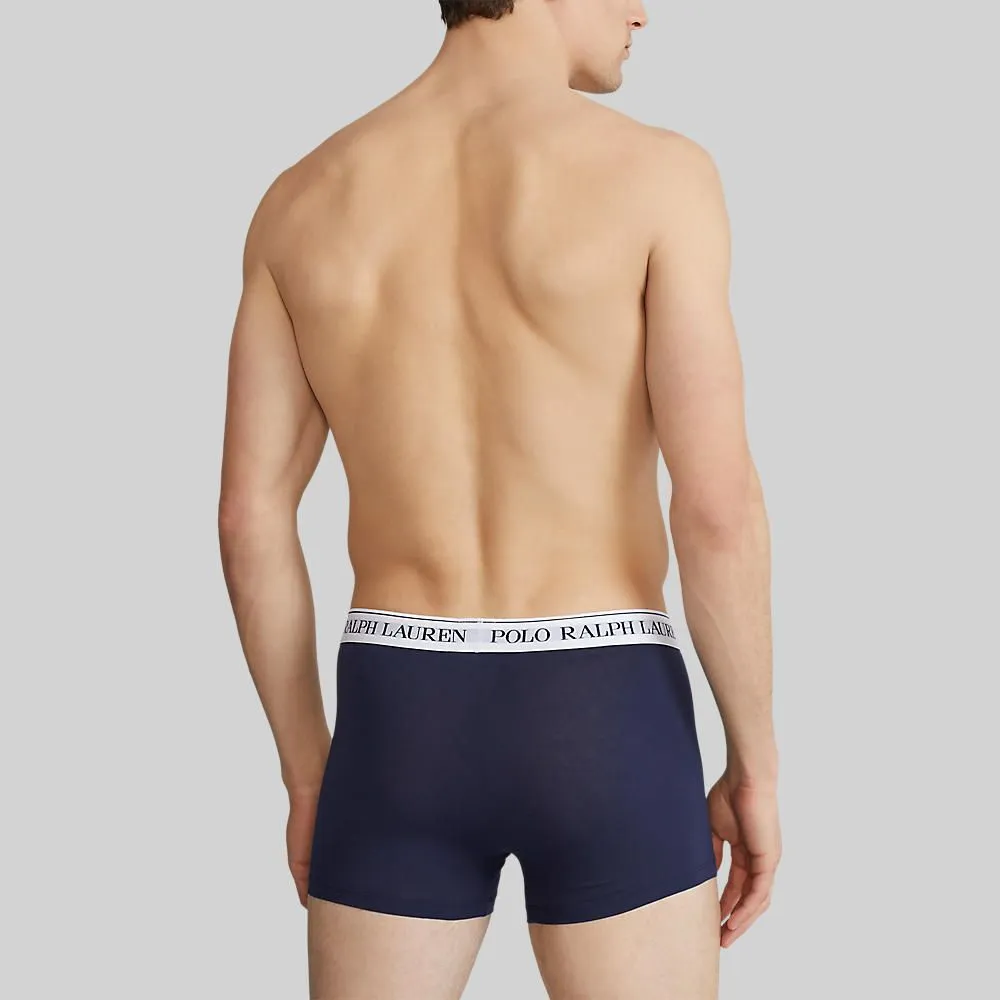 POLO RALPH LAUREN Underwear TRUNKS-Classic Stretch-Cotton Trunk 3-Pack MAPOUND0S720239 410 NAVY-410