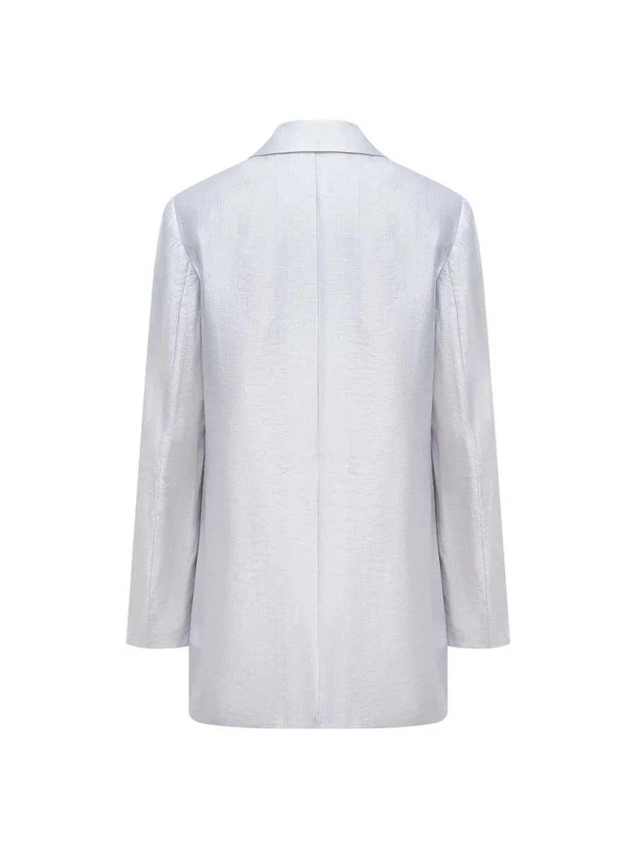 G2000 Women Clothing Blazer  Relaxed Fit  Grey