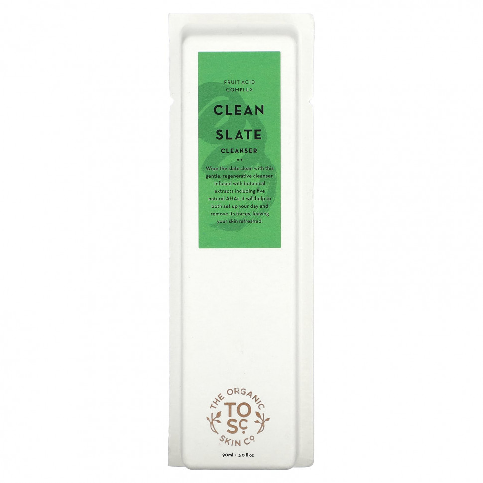 The Organic Skin Co., Очищающее средство для чистки сланца, 90 мл (3 жидк. Унции)
