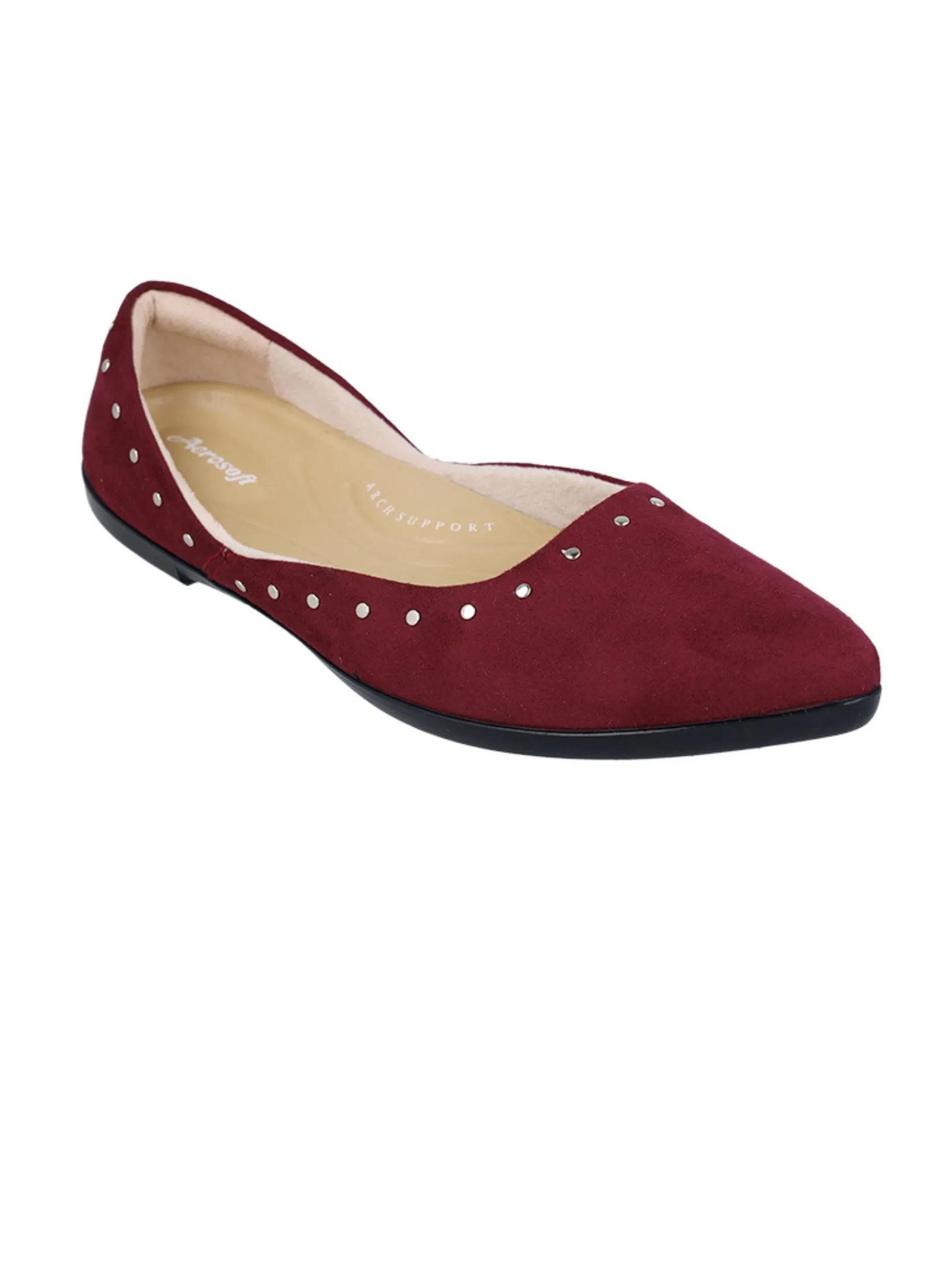 AEROSOFT Women Court Shoes CW3340 - Wine Size - 37 EU