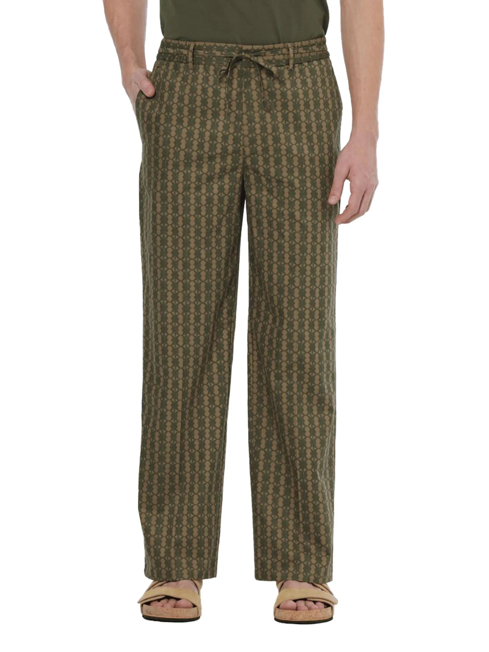 SCOTCH&SODA Men Jogger Straight Fit Printed Cotton-Blend Imagine AOP Size - 30 EU