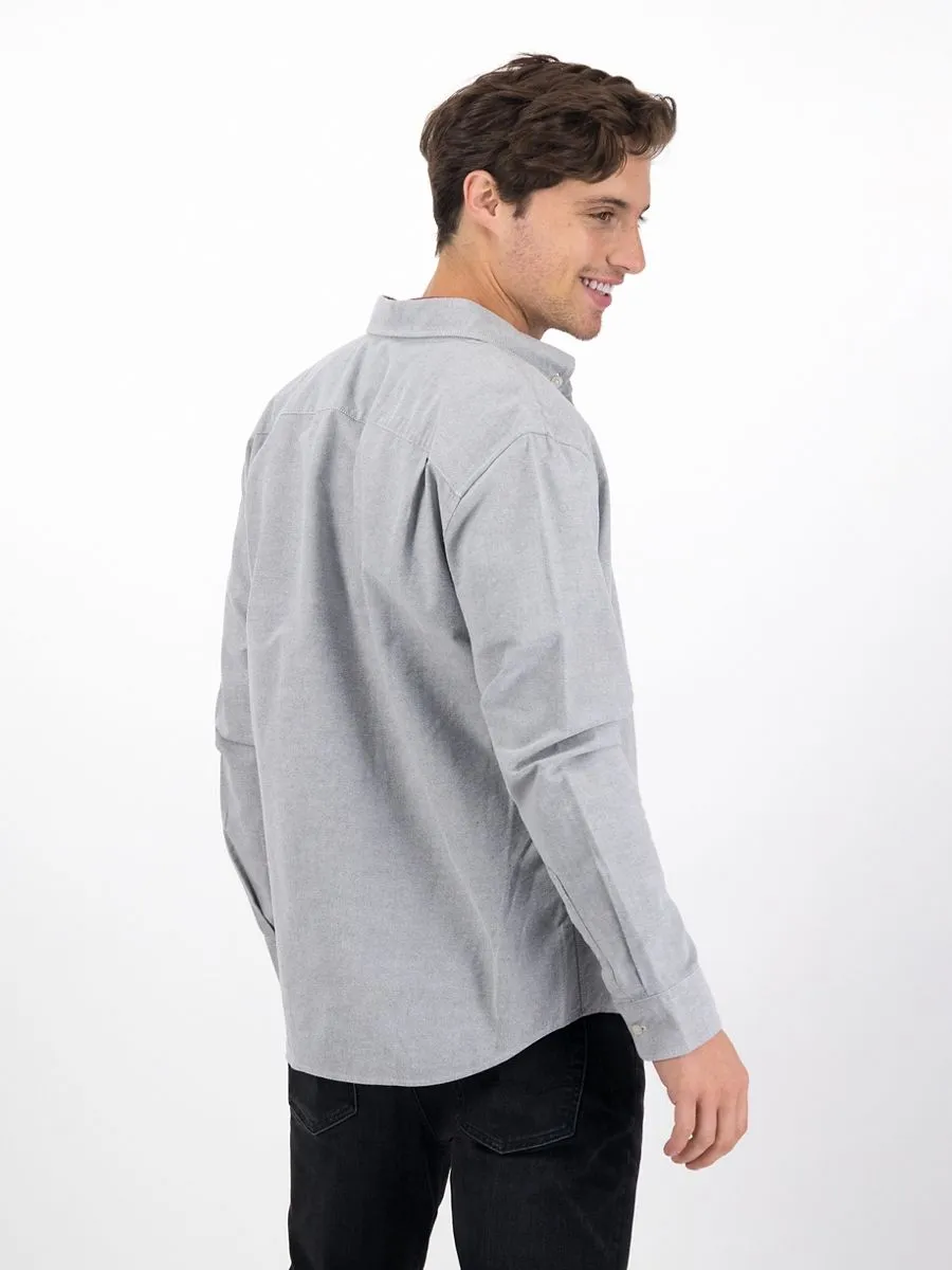 AMERICAN EAGLE MEN 2101 INT CF BTD YD SOLID OXFORD W EAGLE 020 GRAY