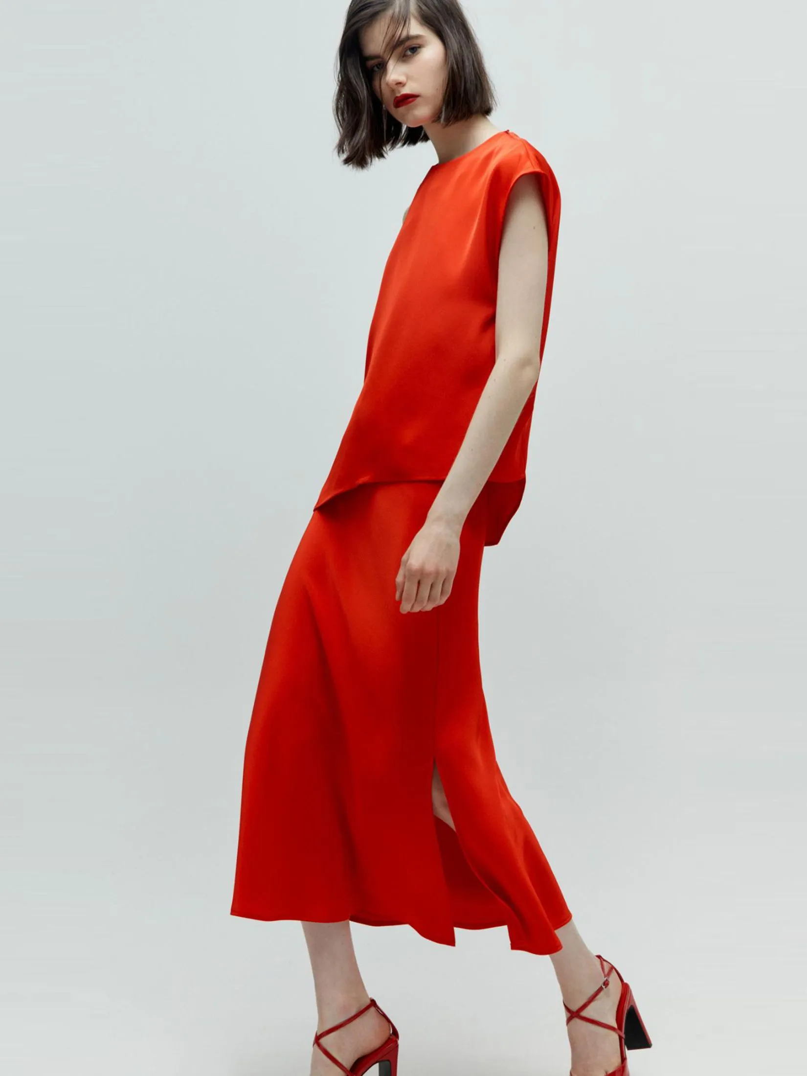 SFERA Women Skirt Lingerie Red