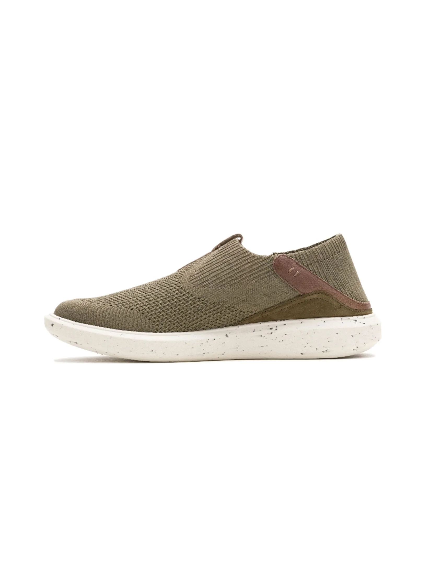 HUSH PUPPIES Men's Shoes Sneakers Slip-on - GREEN