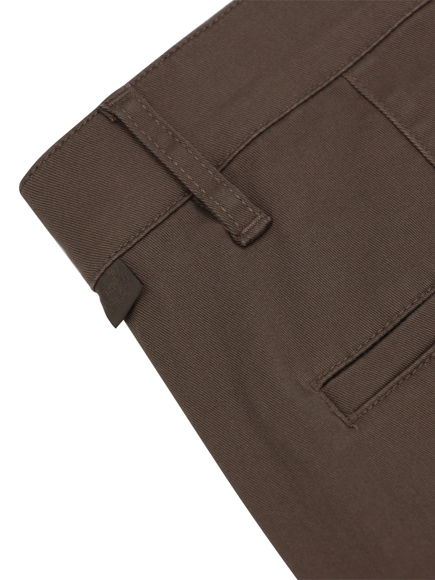 GIORDANO Men's Super Stretch Easy Care Pants (180 Waistband) Slate brown