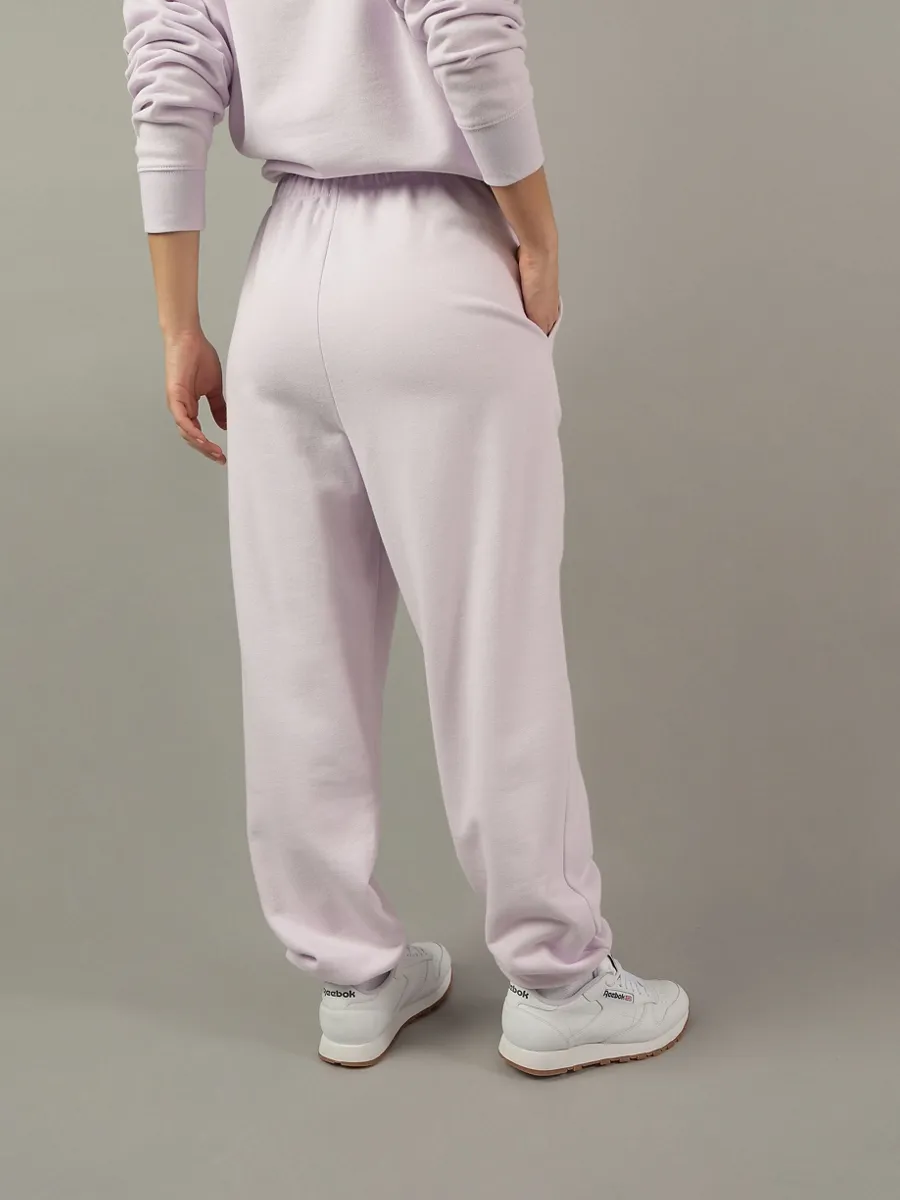 AMERICAN EAGLE WOMEN  INTL KI BAGGY JOGGER 575 LILAC ICE