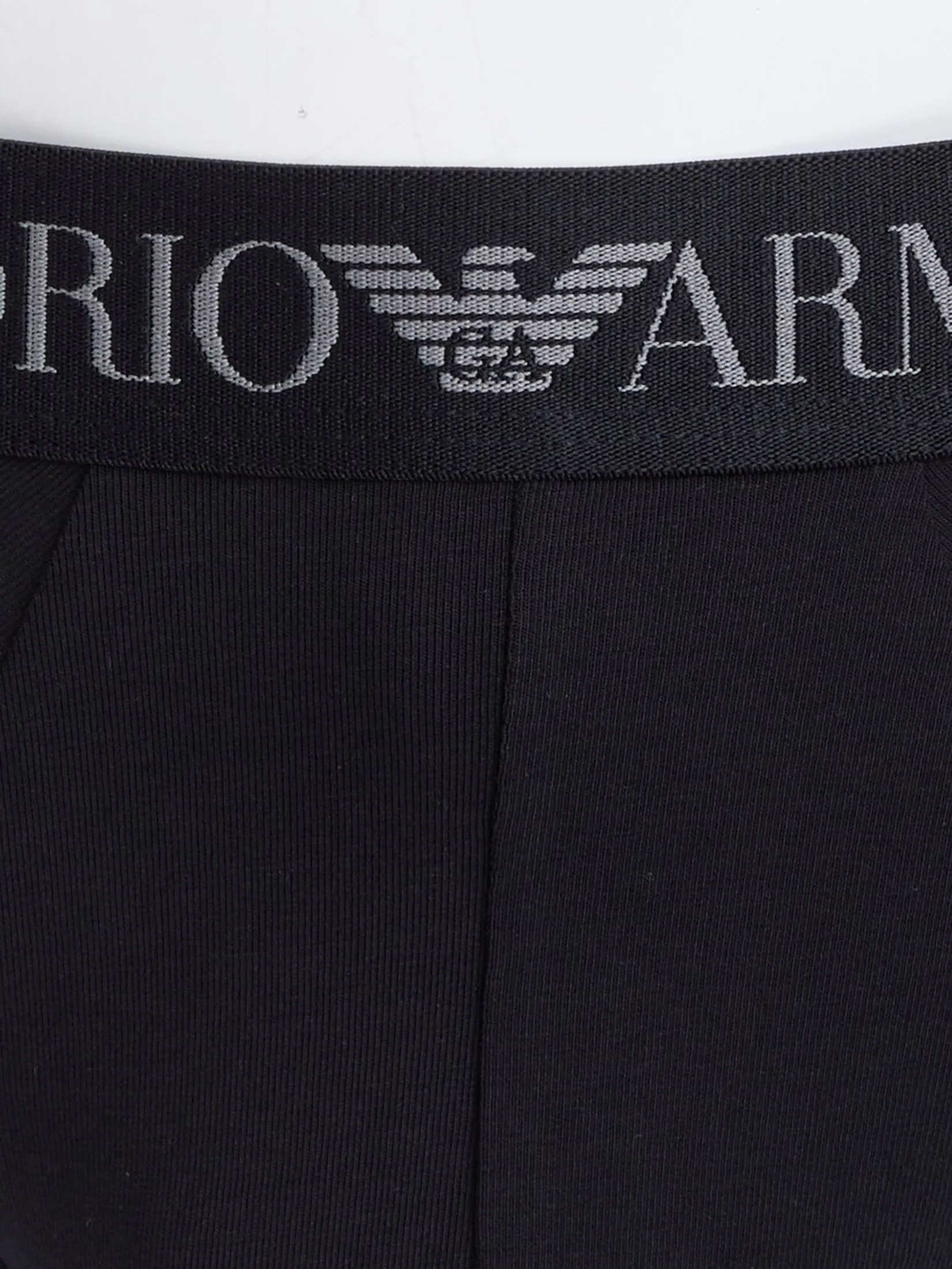 EMPORIO ARMANI Men Brief 2 Pack FW25 MC271 Blk Eagle Check/Blk