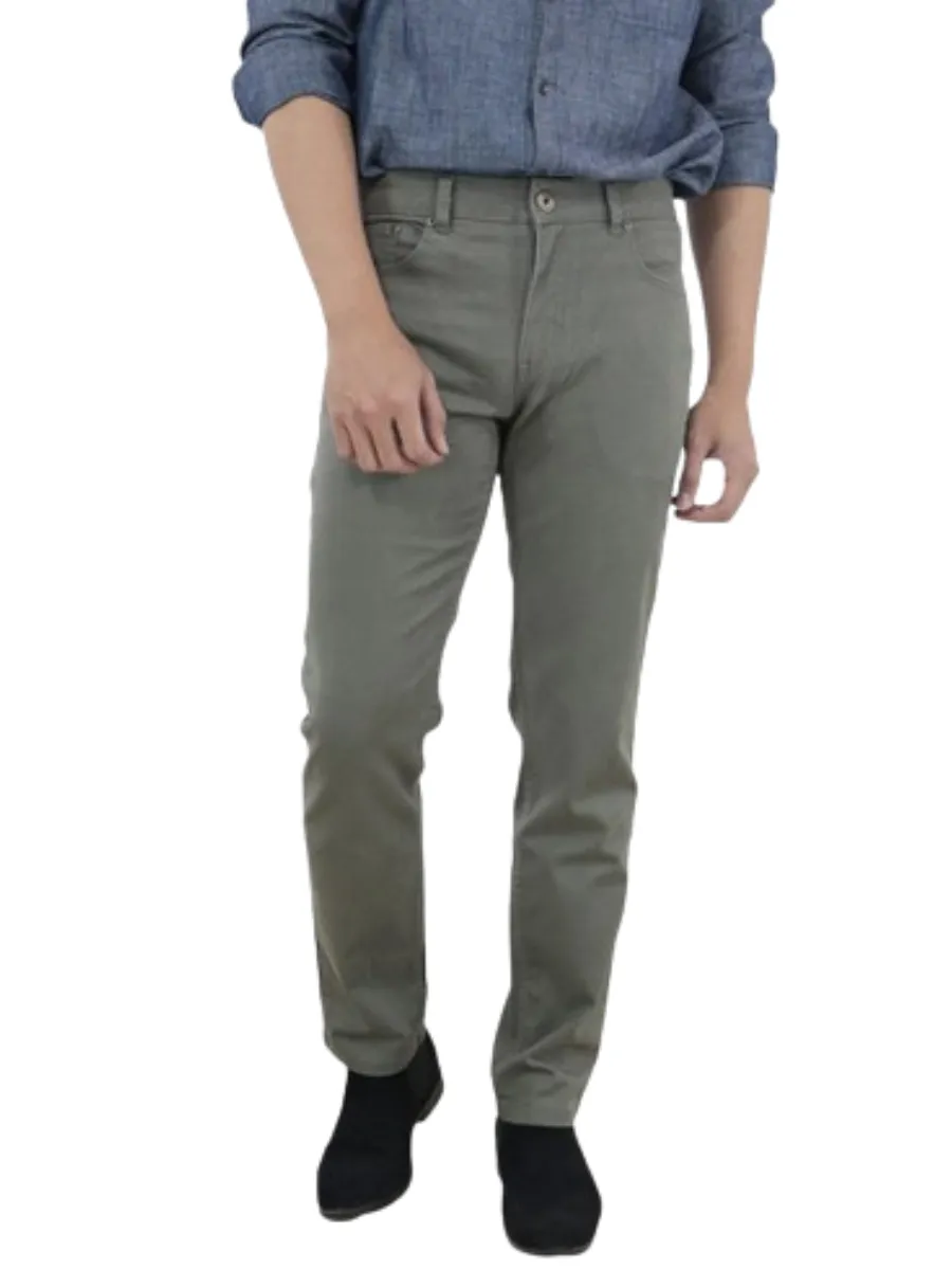 BOVY MEN'S CHINO PREMIUMCOTTON GREEN
