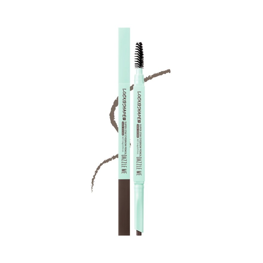 #Dazzle Me Super Stay Eyebrow Pencil AB - Dark Brown