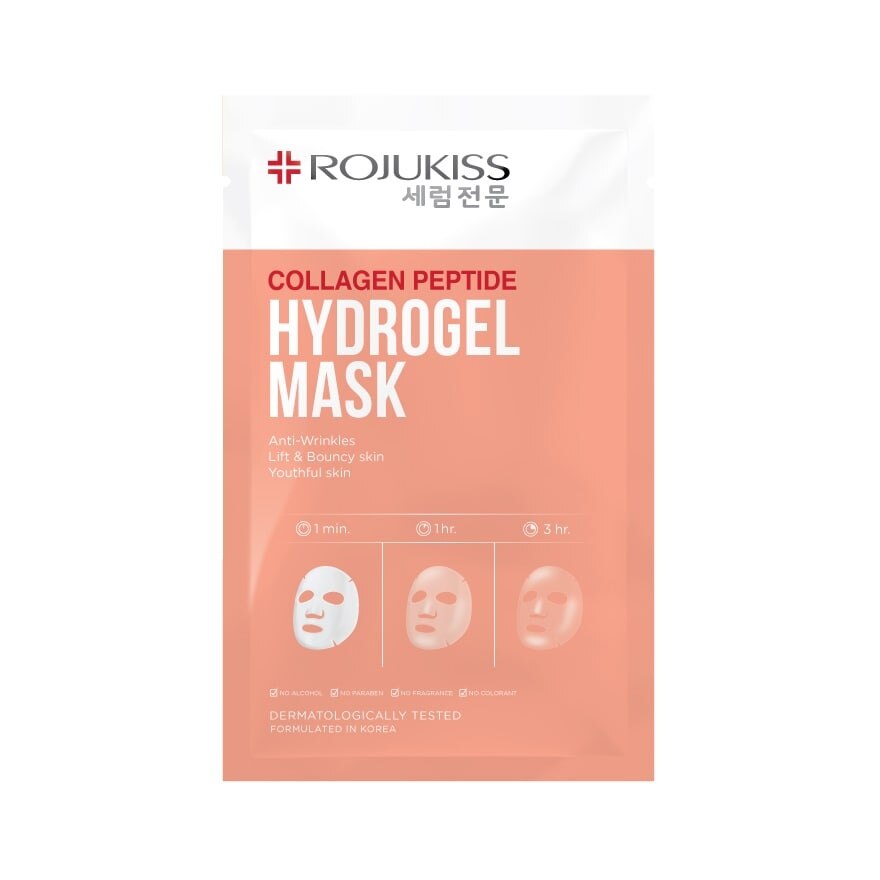 Rojukiss Collagen Peptide Hydrogel Mask 1'S