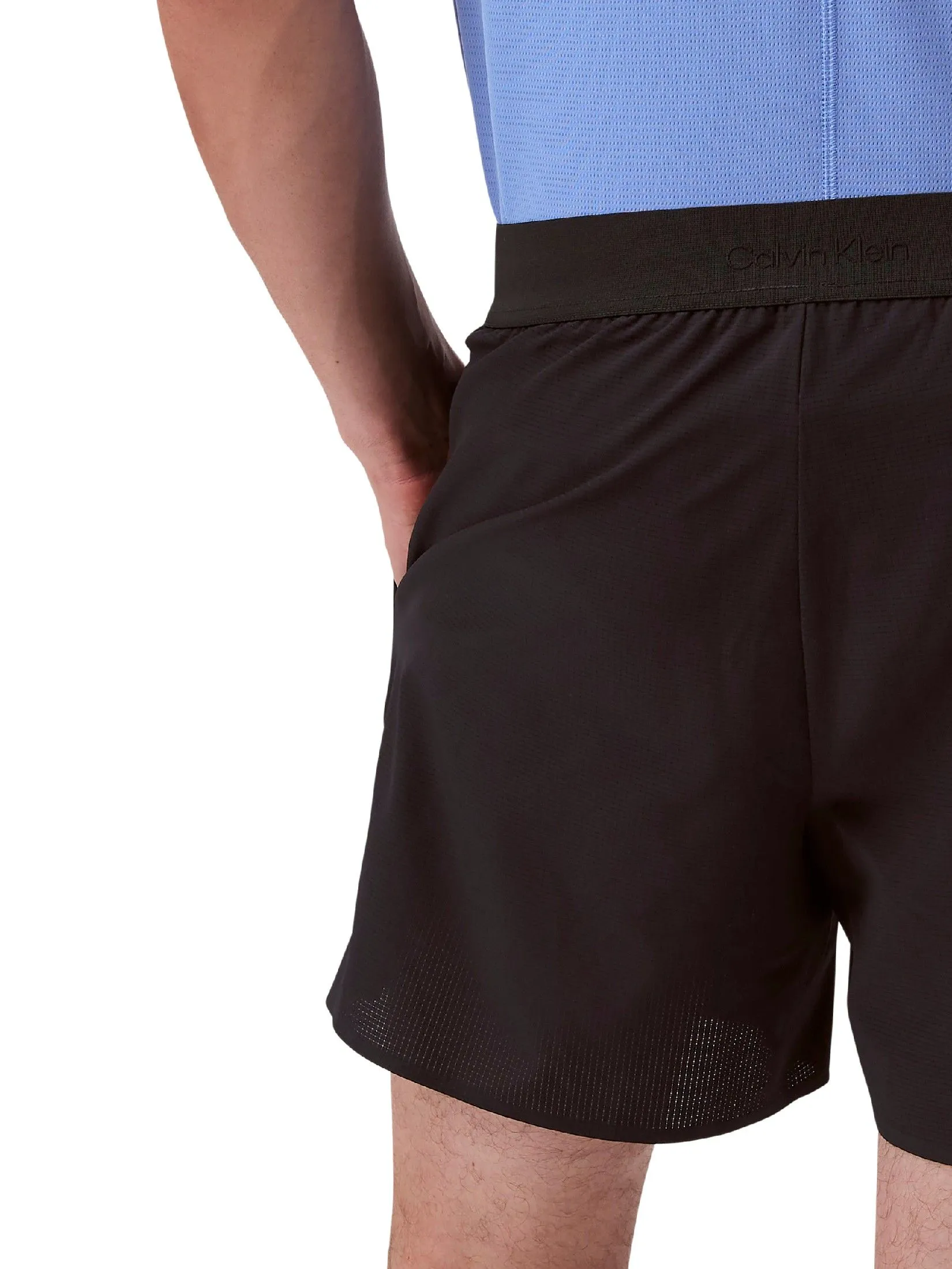 CALVIN KLEIN Men's Active Icon Woven Short Black