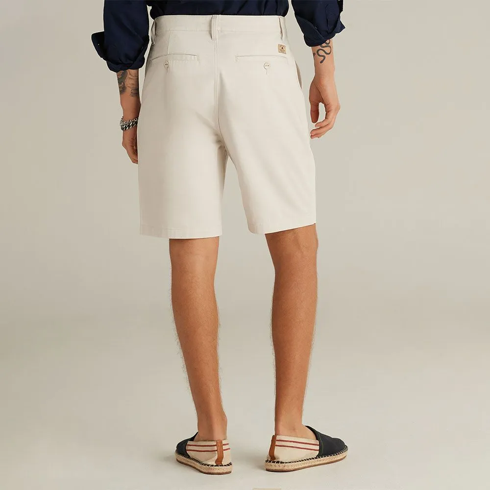 MC JEANS Men's shorts MCJZ074 medium cream color