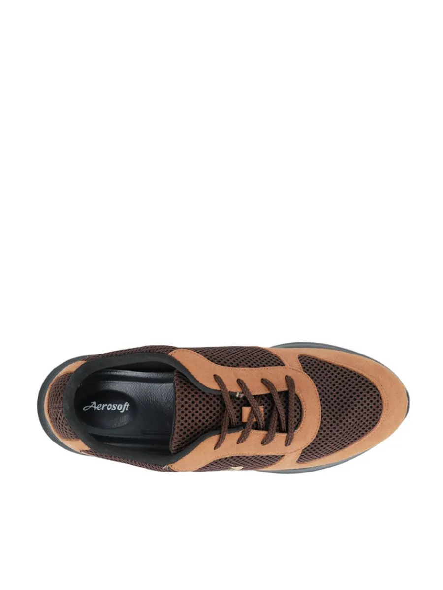 AEROSOFT Men Sneaker EURO F1 - Brown