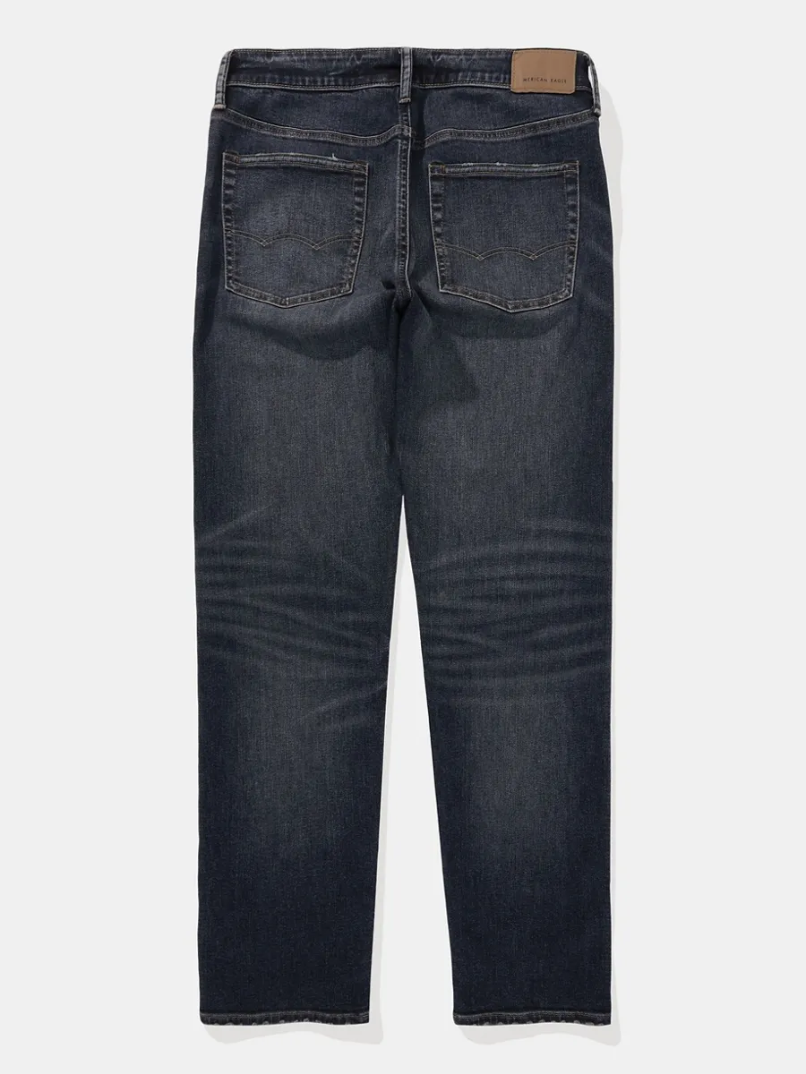 AMERICAN EAGLE MEN DARK W/ BULLETHOLES ORIGINAL STRAIGHT 009 INDIE DARK DESTROY