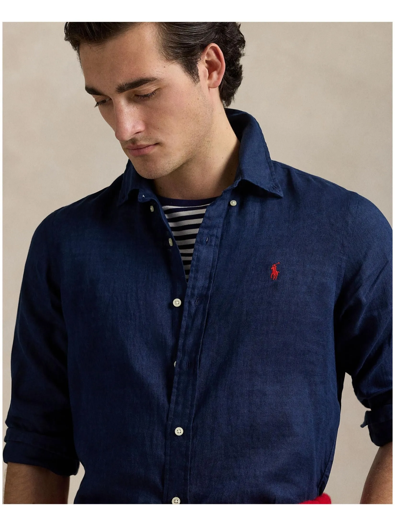 POLO RALPH LAUREN Shirt Men MNPOWOV16824118 Navy