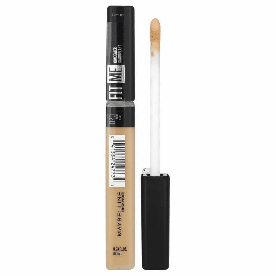 Maybelline, Консилер Fit Me, оттенок 20 песочный, 6,8 мл (0,23 жидк. унции)