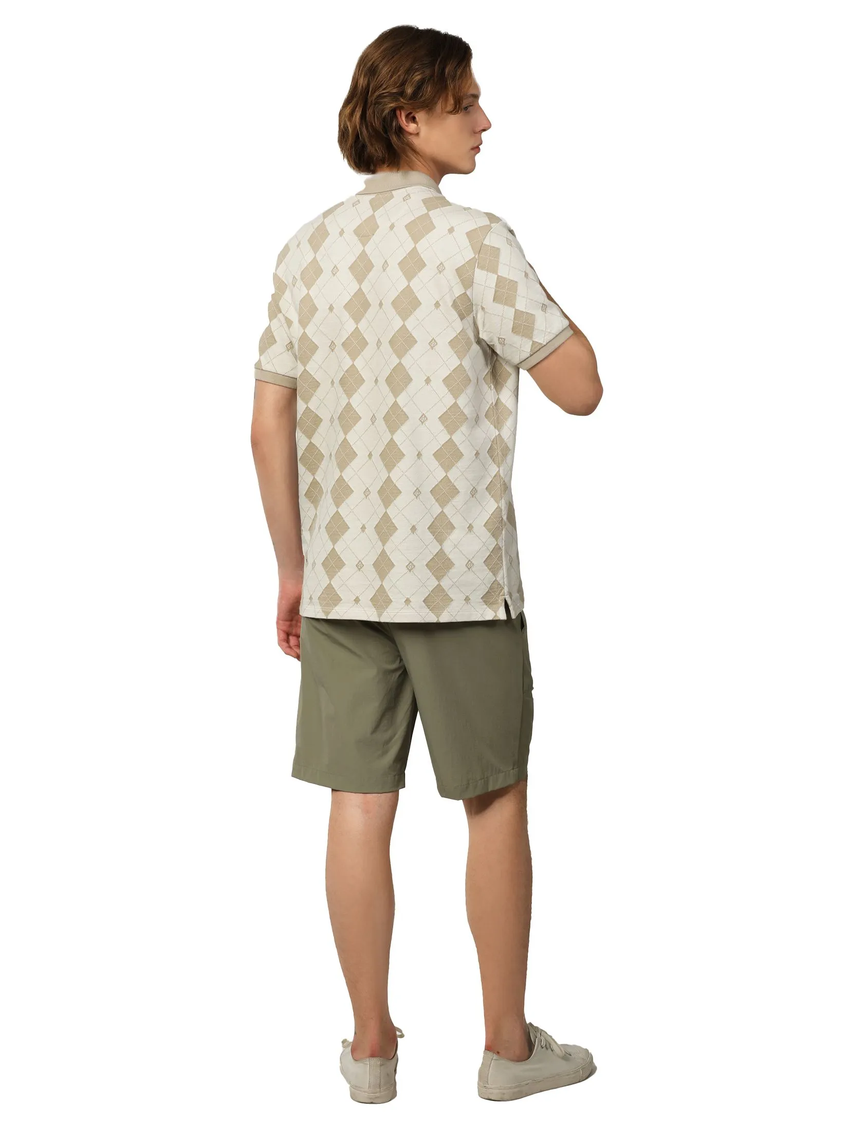 JOHN HENRY Men's Shorts (Regular Fit) MERRIMENT Light Green