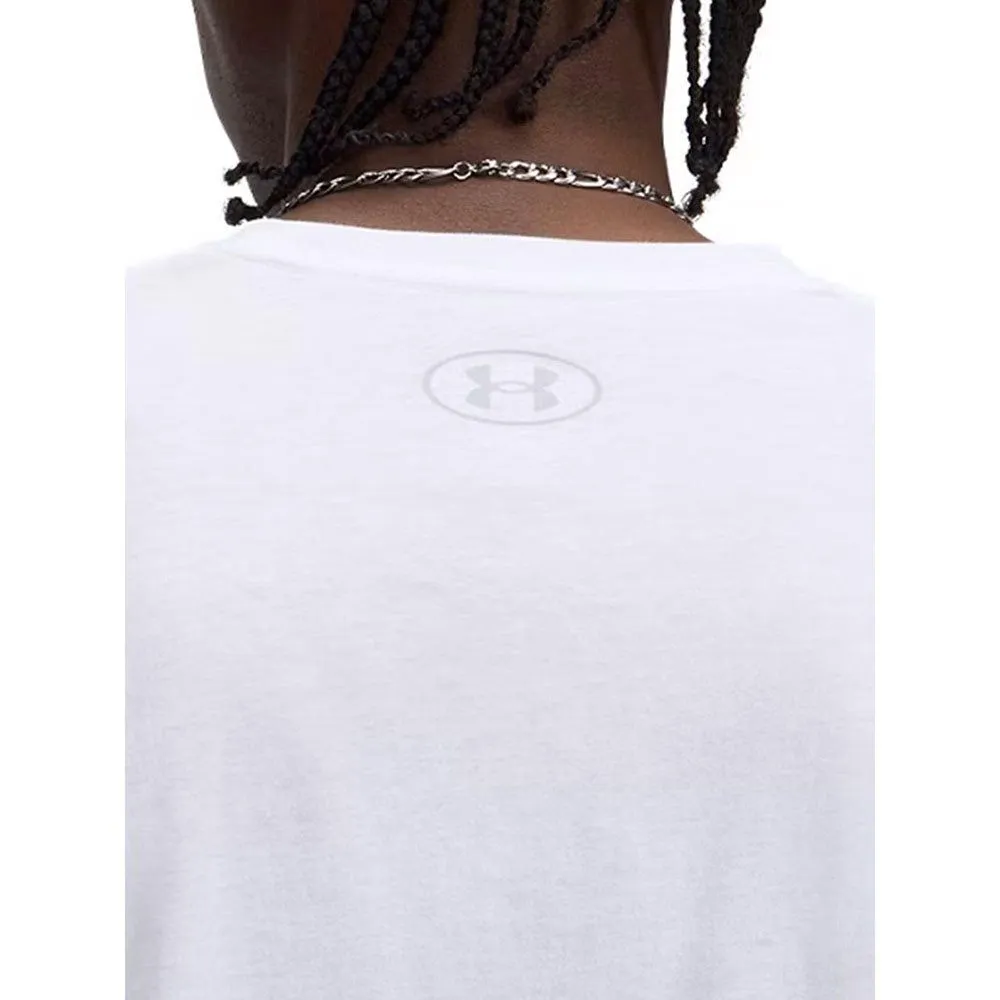 UNDER ARMOUR Men Training T-Shirt Circle Logo White - UN127AP683EGTH