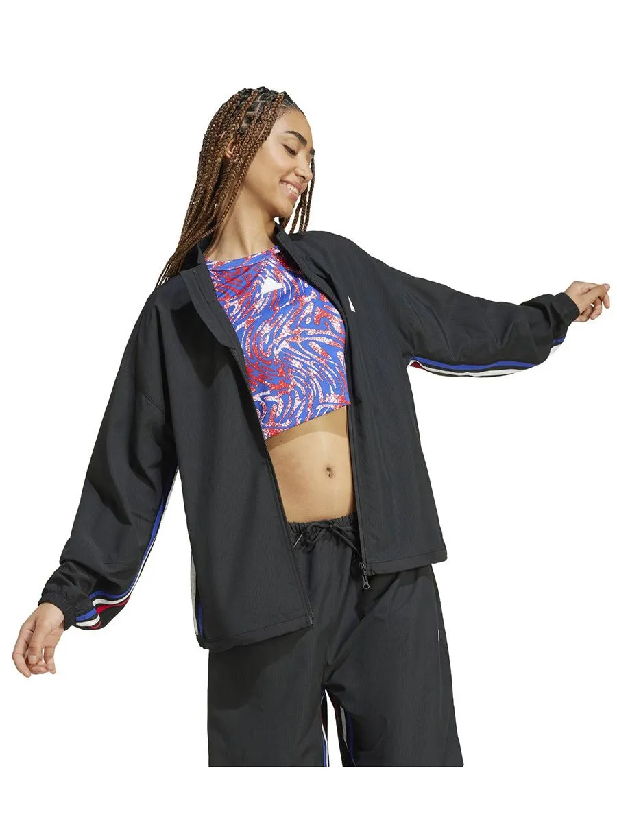 ADIDAS Women Track Top Express Anti-Microbial Breaking IX3738