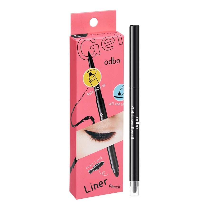 Odbo Gel Liner Pencil 0.3g 01 Black - 02 White