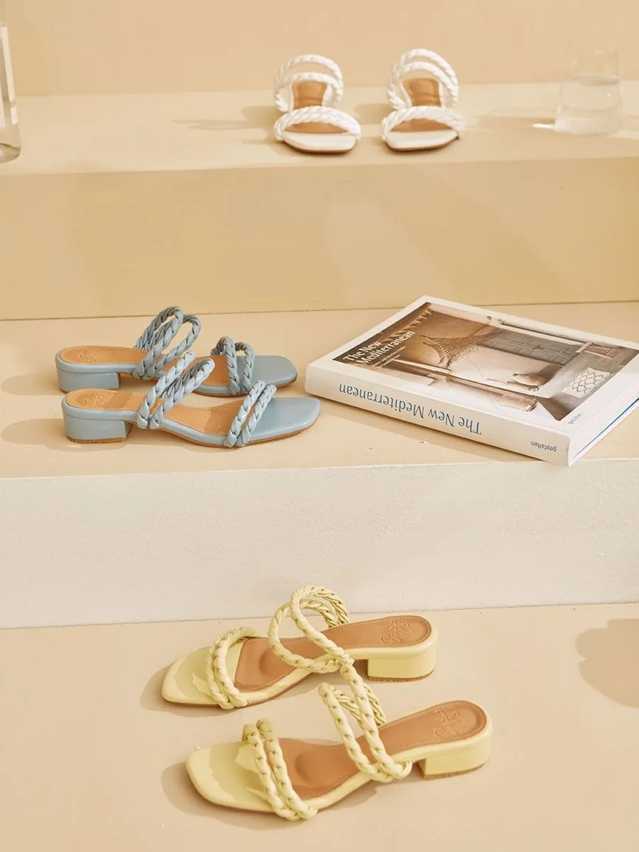 BUCKLE ME Flats Twist BM38-BASKET Basket