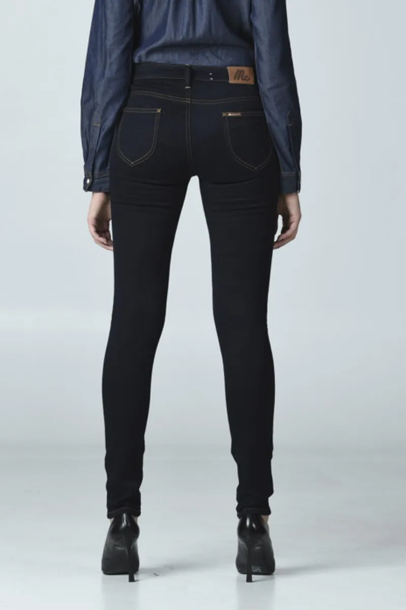 MC JEANS Women s Jeans slim MBDP13400 Black
