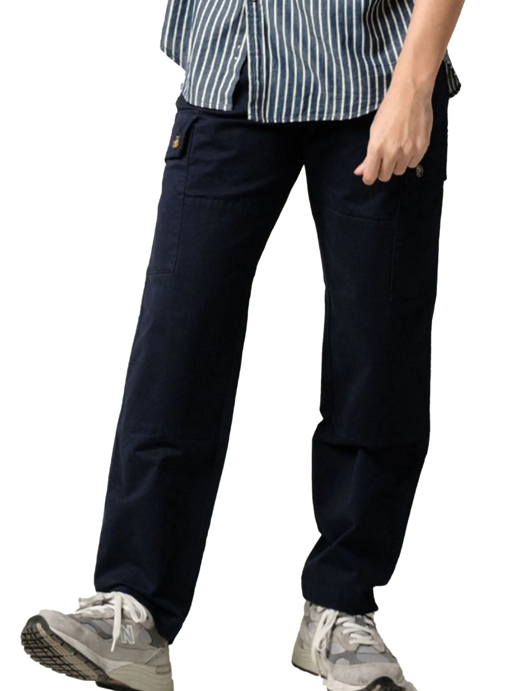 ERA-WON Men's Cargo trousers Navy