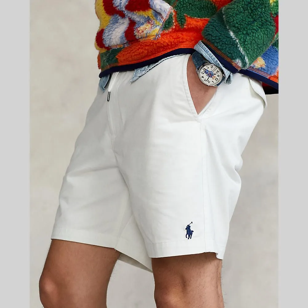 POLO RALPH LAUREN 6-Inch Polo Prepster Stretch Chino Short MNPOSHO14G20264 100 WHITE