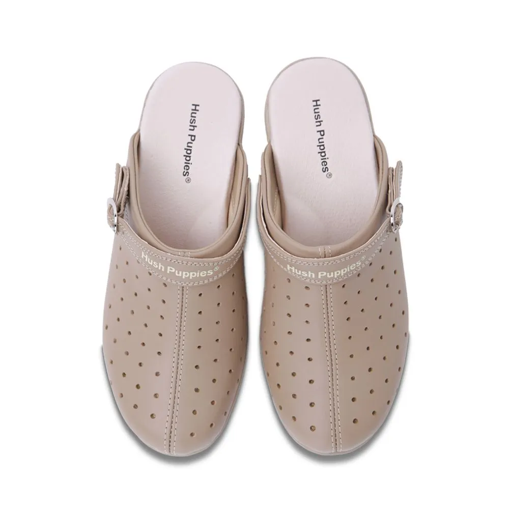 HUSH PUPPIES Women's Shoes  Basic Mule HP RWSBB81X2C - BEIGE Slip-ons & Mules