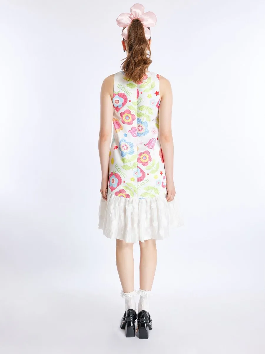 ICONIC WOMAN WHITE LOLAR DRESS