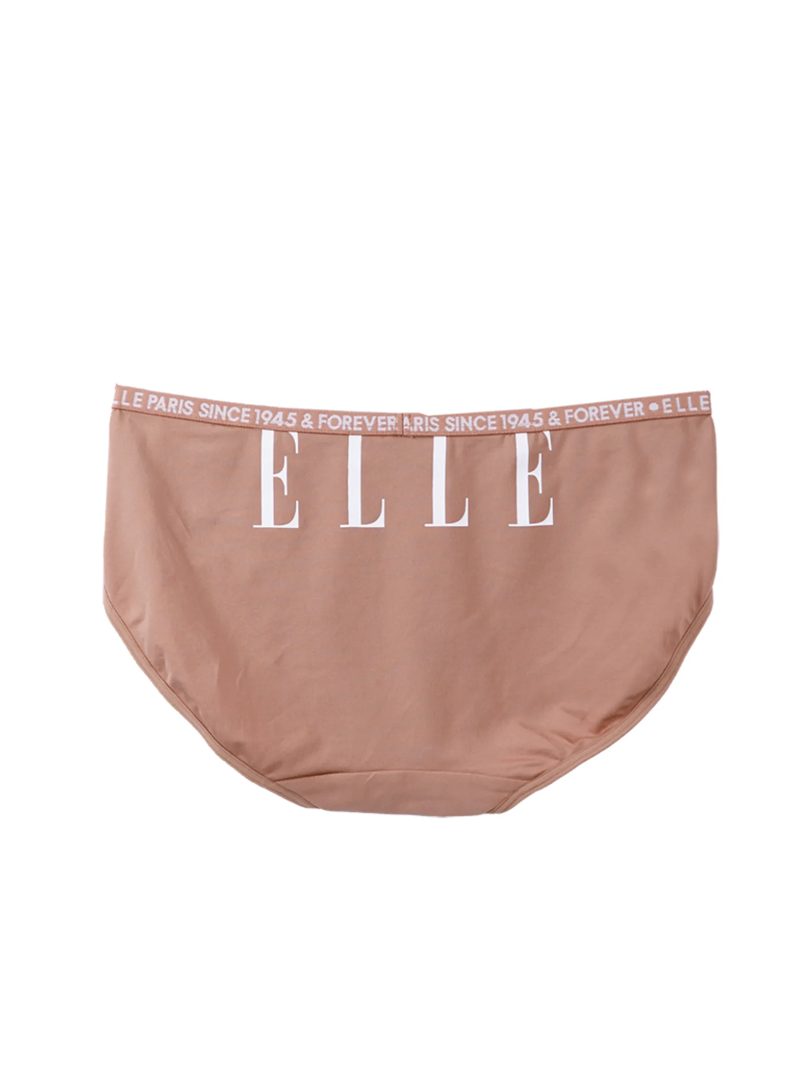 ELLE LINGERIE Women’s Boy-Leg Lowrise Panty LU9856 - Brown
