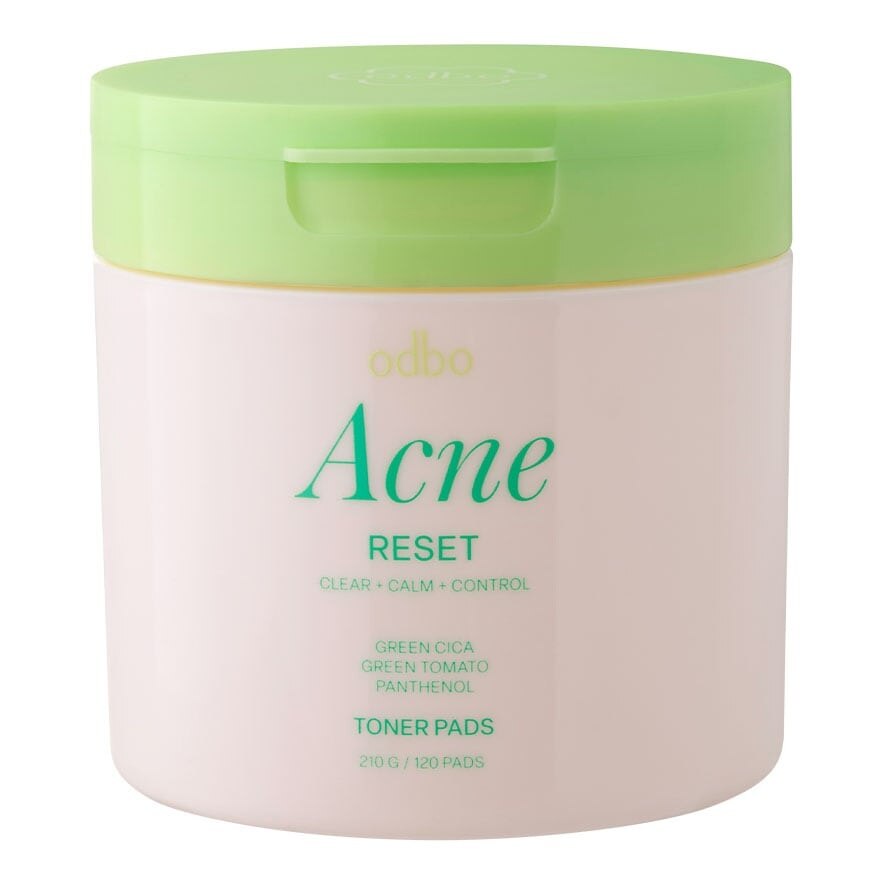 Odbo Skin Reset Toner Pads 120pcs. 01 Acne Reset
