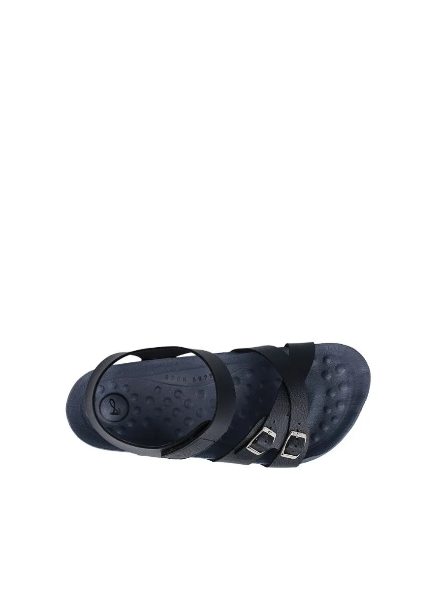 AEROSOFT Women Sandals Extra Soft A4 - Black
