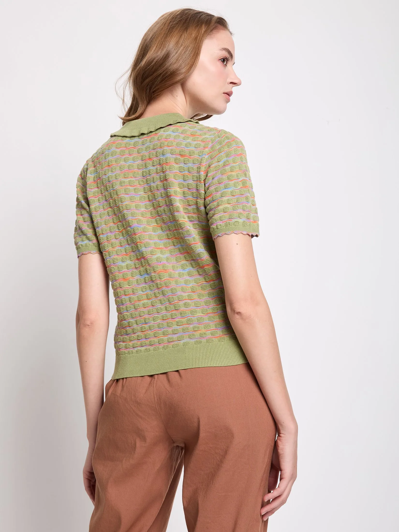 ALUMNUS Women Polo Shirt Short Sleeves