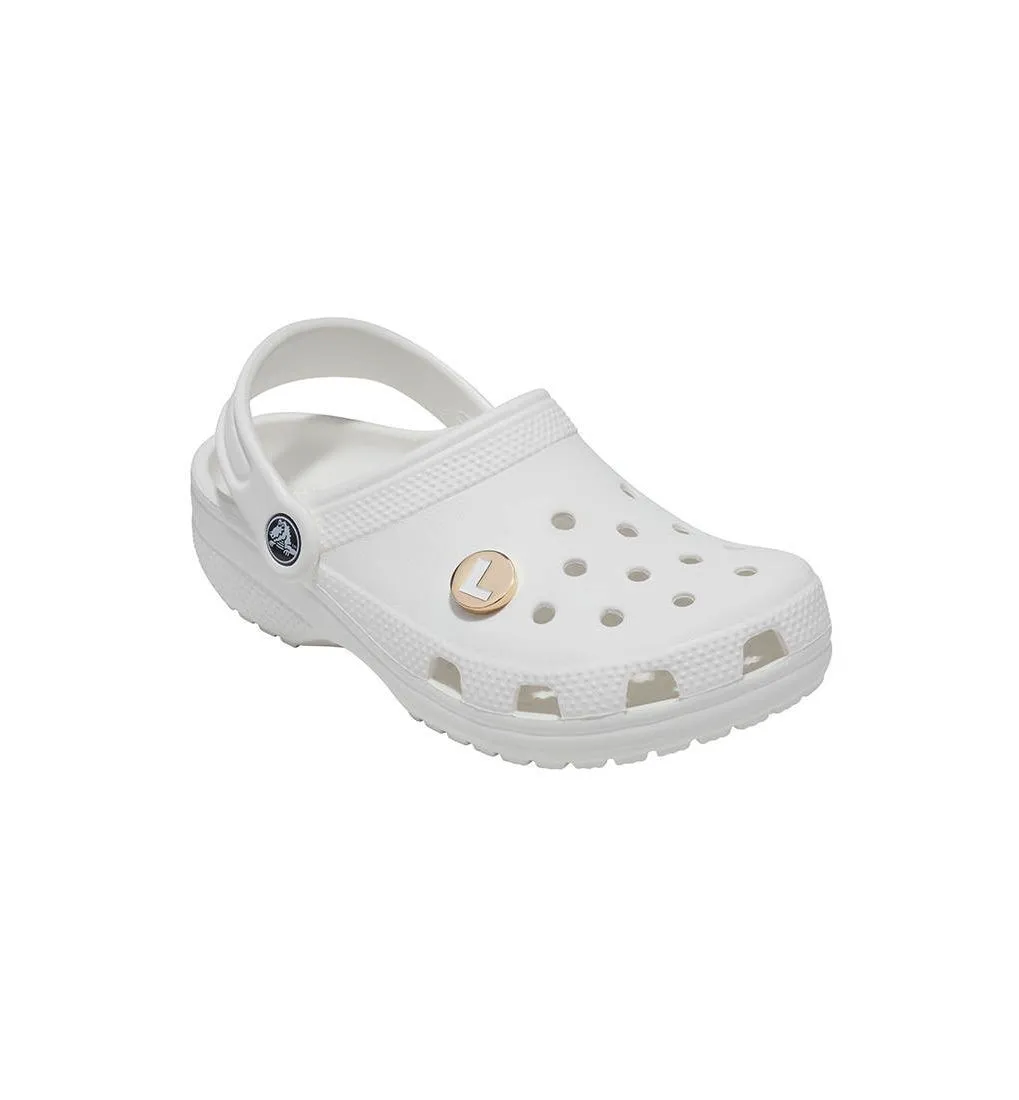CROCS Jibbitz Shoes Charm Gold Letter L Multi Color - CR024AC287CPTH