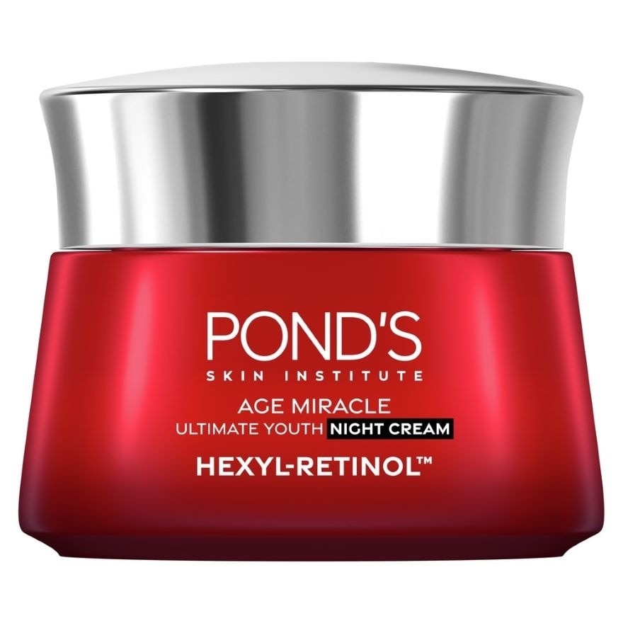 Pond'S Age Miracle Ultimate Youth Night Cream Hexyl-Retinol 45 G.