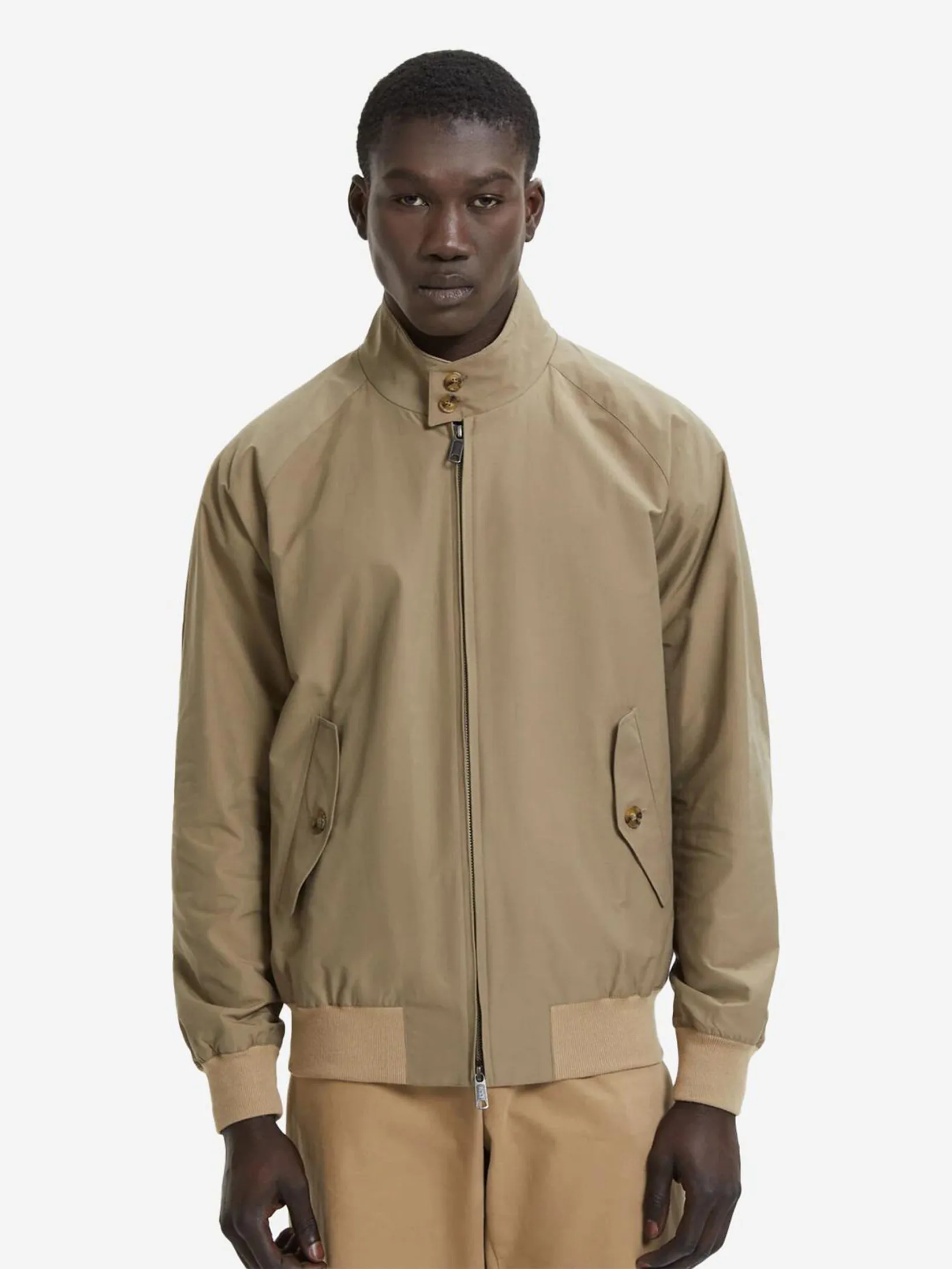 BARACUTA Unisex Harrington Jacket G9 Tan